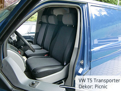 Maßgefertigter Sitzbezug Exclusive für Volkswagen VW T6 - Maluch Premium  Autozubehör