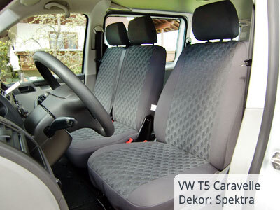 Autositzbezüge Maß Schonbezüge Sitzschoner Auto für Volkswagen T6